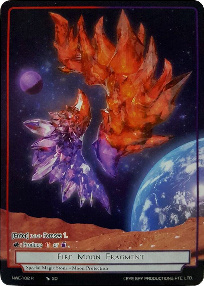 Fire Moon Fragment (Full Art Reprint) - Clash of the Star Trees