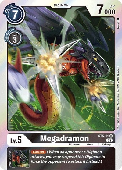 Megadramon Resurgence Booster Reprint