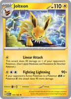 Jolteon - SV: Scarlet & Violet 151 - Pokemon - TCGplayer.com