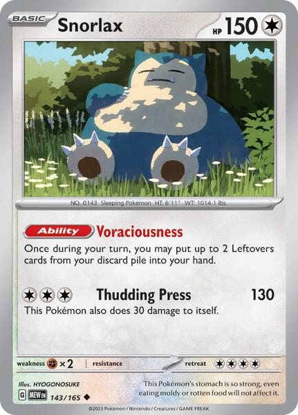 Snorlax card image