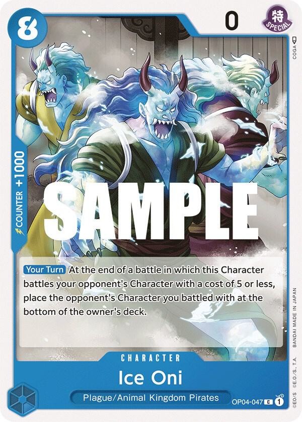 Ice Oni - Kingdoms of Intrigue - One Piece Card Game - TCGplayer.com