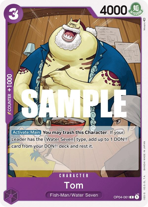 Tom - Kingdoms of Intrigue - One Piece Card Game - TCGplayer.com