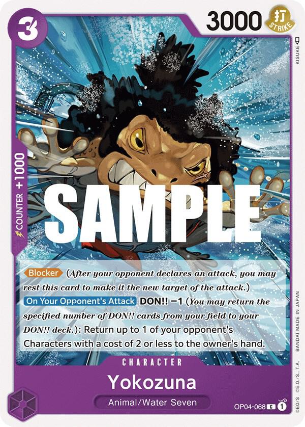 Yokozuna - Kingdoms of Intrigue - One Piece Card Game - TCGplayer.com