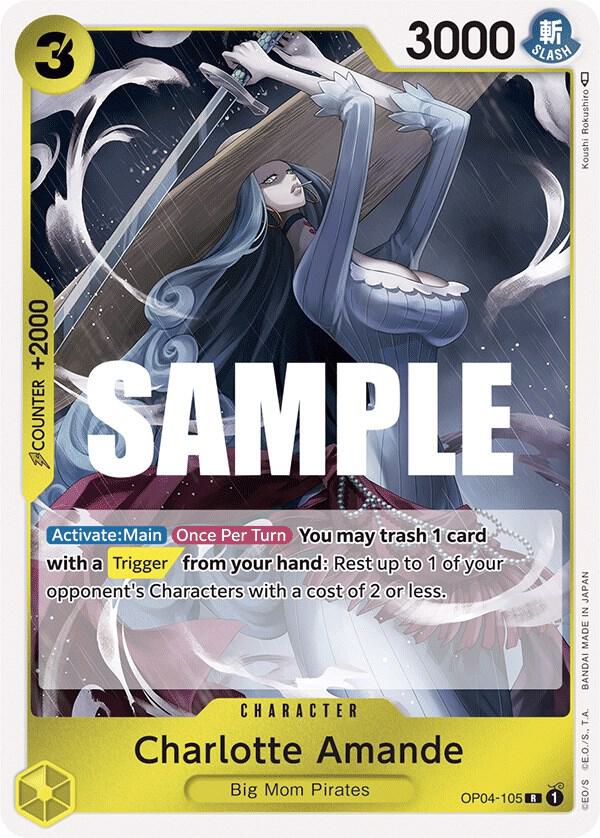 Charlotte Amande onepiece card