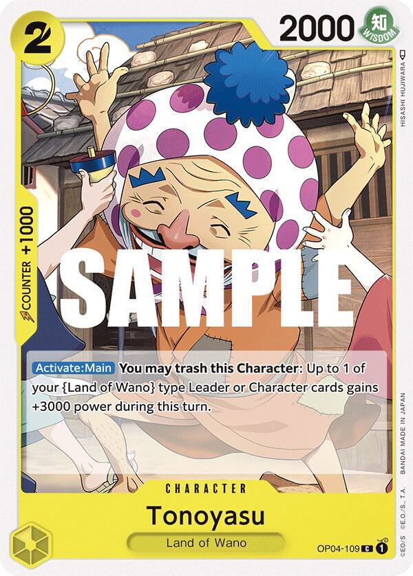 Tonoyasu onepiece card
