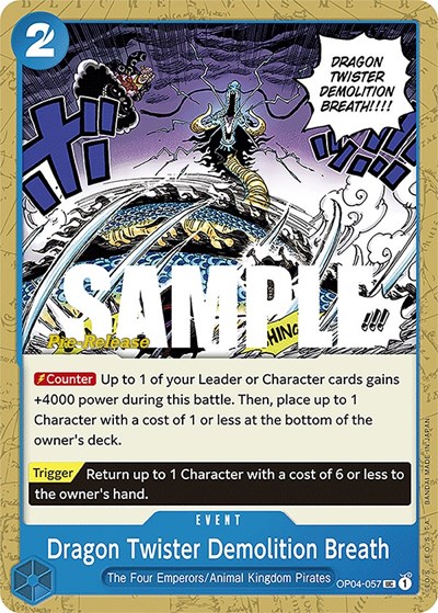 Dragon Twister Demolition Breath