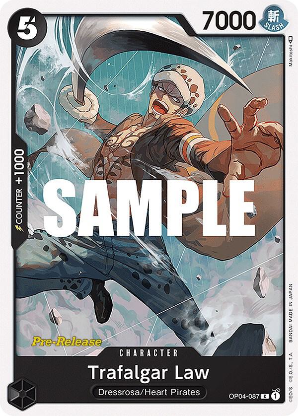 Trafalgar Law OP04-087 card