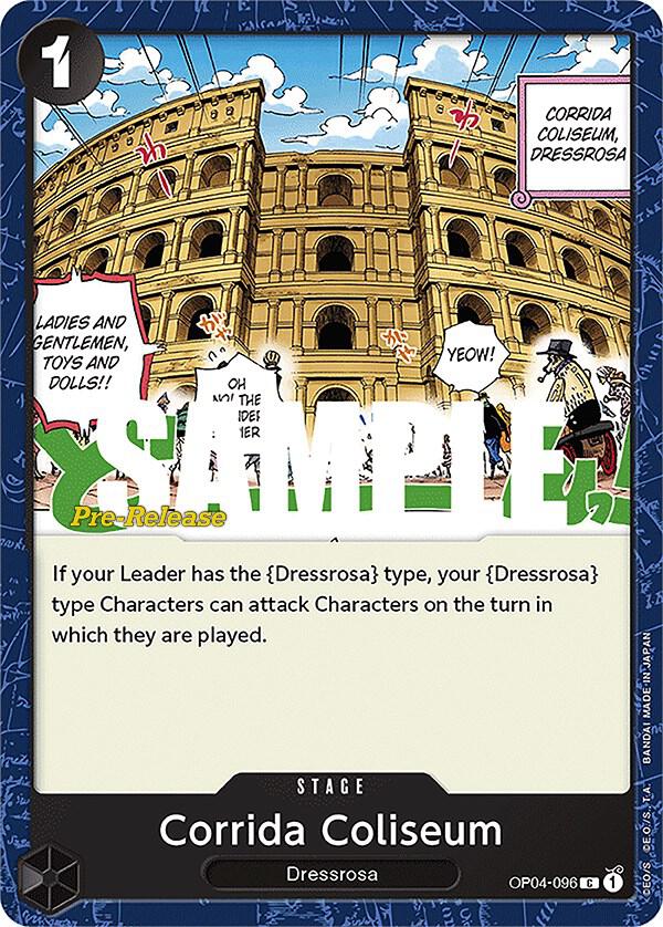 Corrida Coliseum - Kingdoms of Intrigue Pre-Release Cards - One