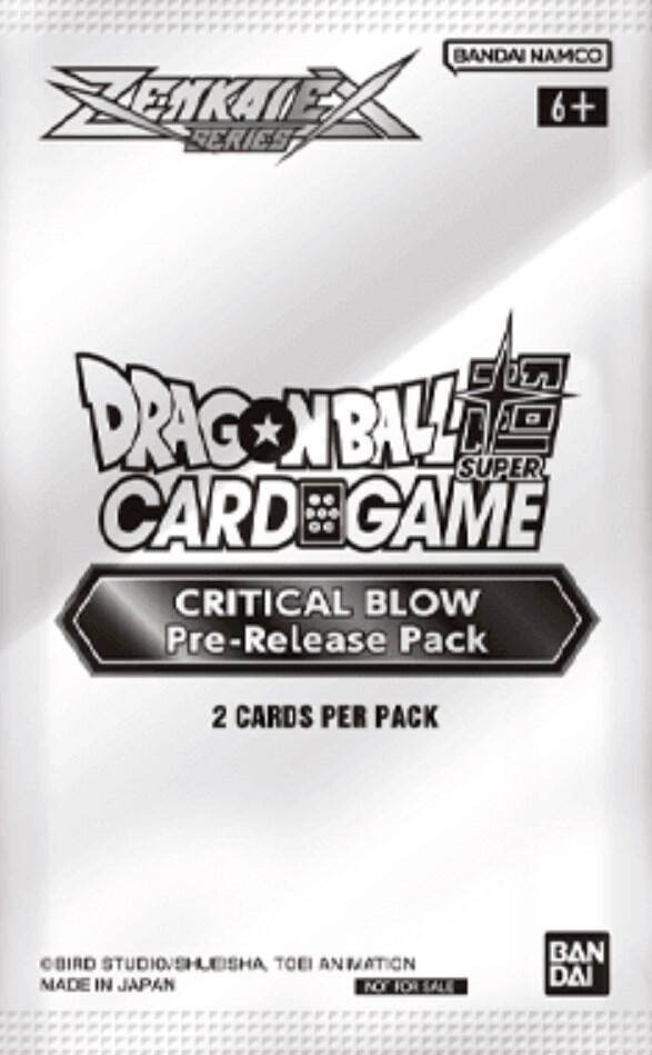 Critical Blow Pre-Release Pack - Critical Blow Pre-Release Cards - Dragon  Ball Super: Masters - TCGplayer.com