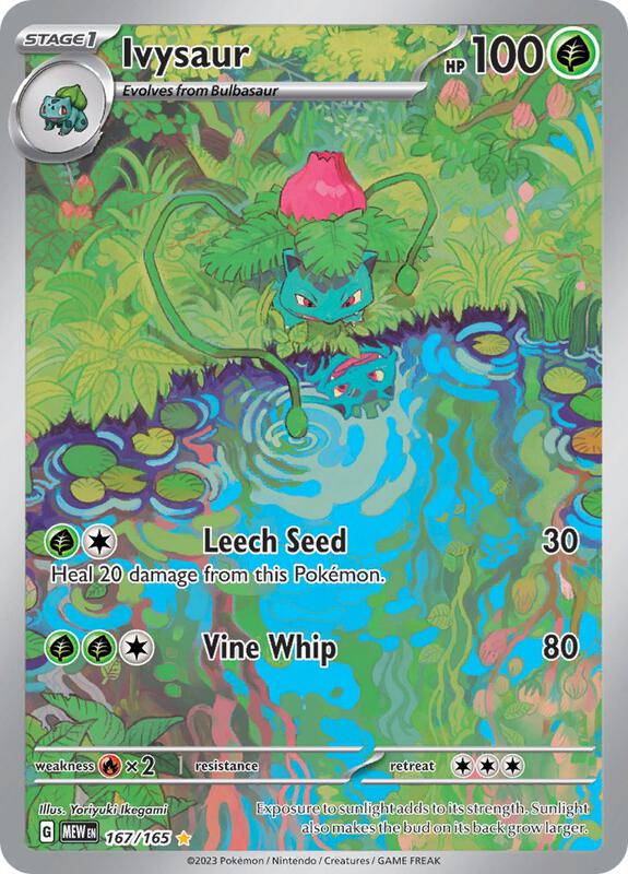 Ivysaur - 167/165 - SV: Scarlet & Violet 151 - Pokemon