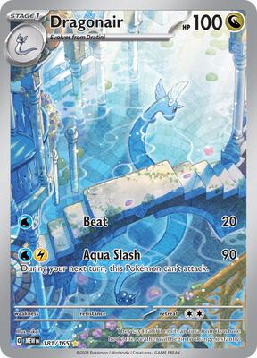 Dragonair - 181/165 - SV: Scarlet & Violet 151 - Pokemon