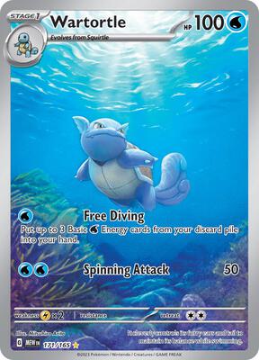 Wartortle - 171/165 - SV: Scarlet & Violet 151 - Pokemon