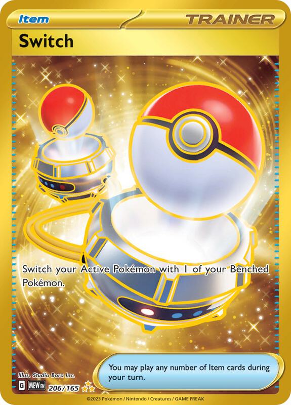Switch - 206/165 - SV: Scarlet & Violet 151 - Pokemon