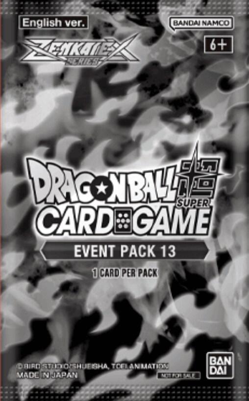 Event Pack 13 - Promotion Cards - Dragon Ball Super: Masters
