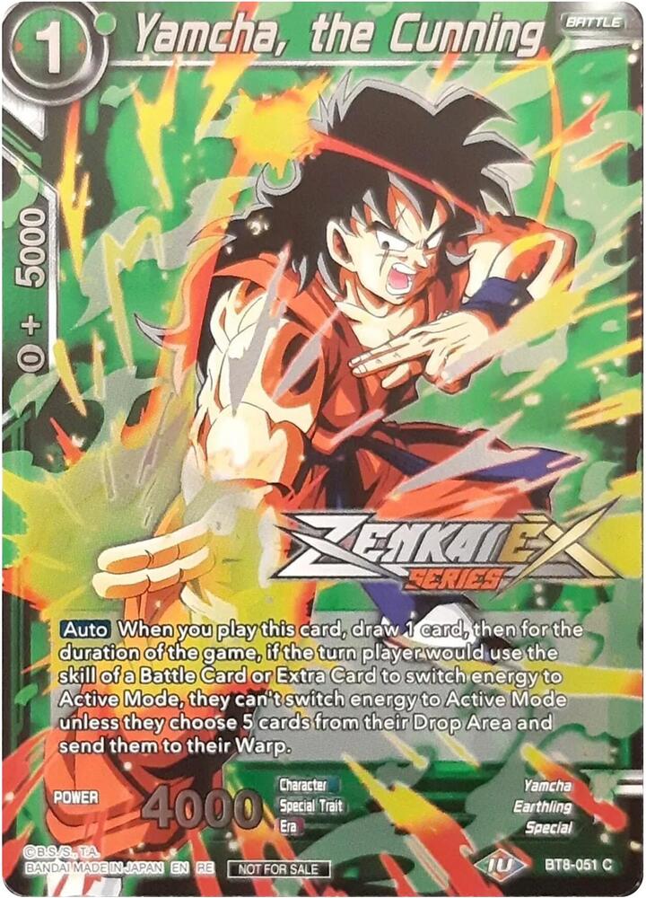 Yamcha, the Cunning (Event Pack 13) #BT8-051 — Tournament Promotion Cards