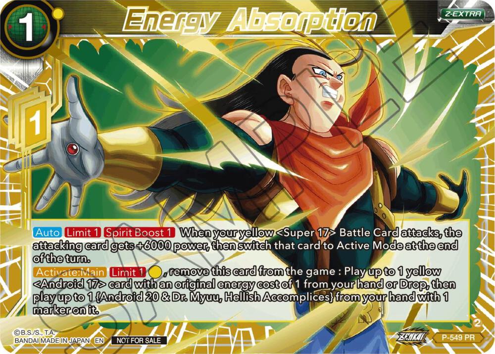 Energy Absorption (Championship Z Extra Card Pack 2023)