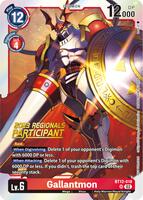 Gallantmon (2023 Regionals Participant) - Across Time - Digimon