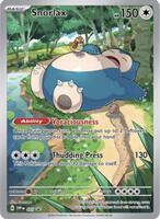 pokemon card snorlax Snorlax 181/165 / SVP 051 main image 0