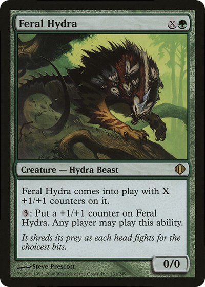 Feral Hydra Magic Player Rewards 2009