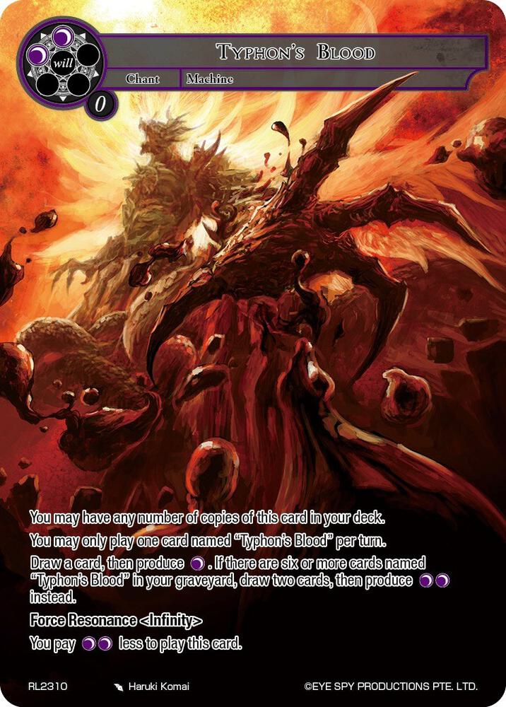 Typhon's Blood