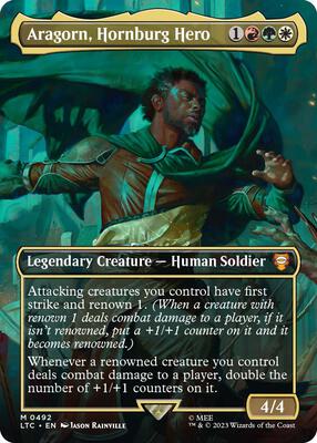 Aragorn, Hornburg Hero