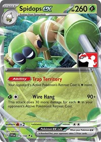 Spidops ex #019/198 from Prize Pack Series Cards Pokemon card image