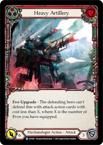 Heavy Artillery Red