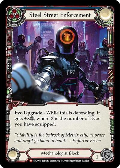 Steel Street Enforcement Bright Lights card price