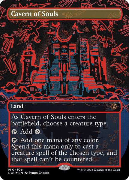 mtg neon ink cards Traveling Chocobo (Borderless) (Neon Ink Blue) (FIN-511C) - FINAL FANTASY Foil