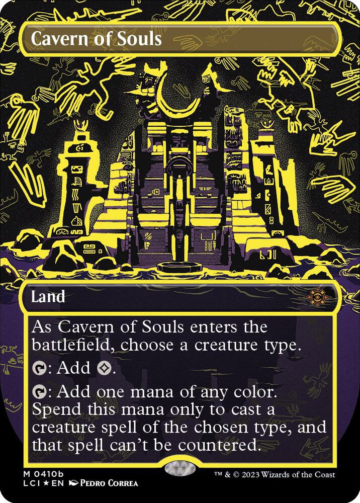 Cavern of Souls (Neon Yellow) - WPN & Gateway Promos - Magic