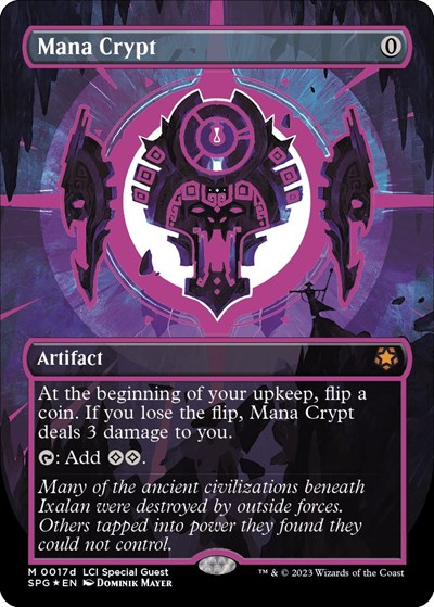 Mana Crypt 0017d Borderless
