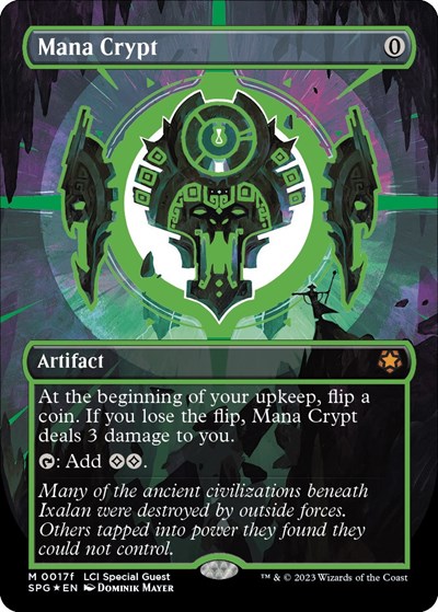 Mana Crypt 0017f Borderless