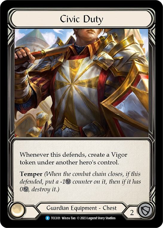 活力 vigor token CF fab Vigor - Round the Table: TCCxLSS - Flesh and Blood TCG - TCGplayer.com