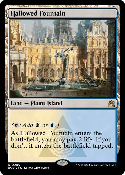 Hallowed Fountain - Ravnica Remastered - Magic: The