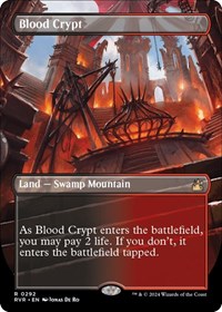 Blood Crypt (Borderless) (Ravnica Remastered)