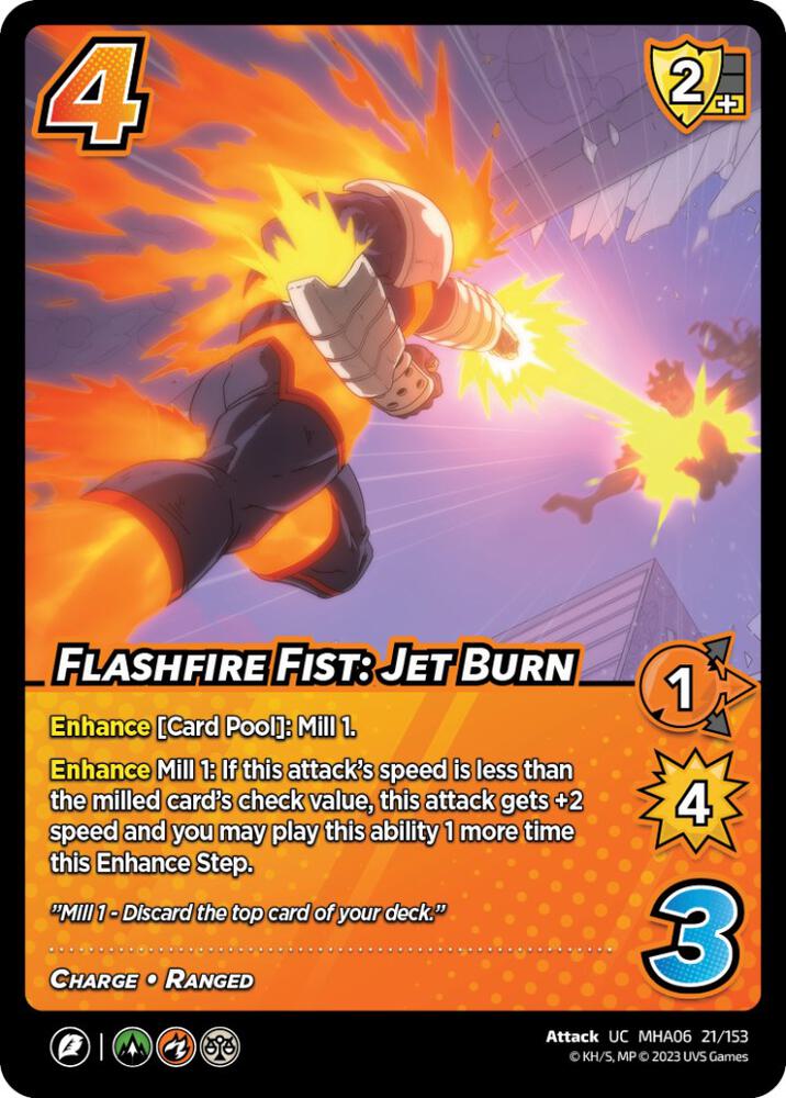 Flashfire Fist: Jet Burn - UniVersus: My Hero Academia: Jet Burn