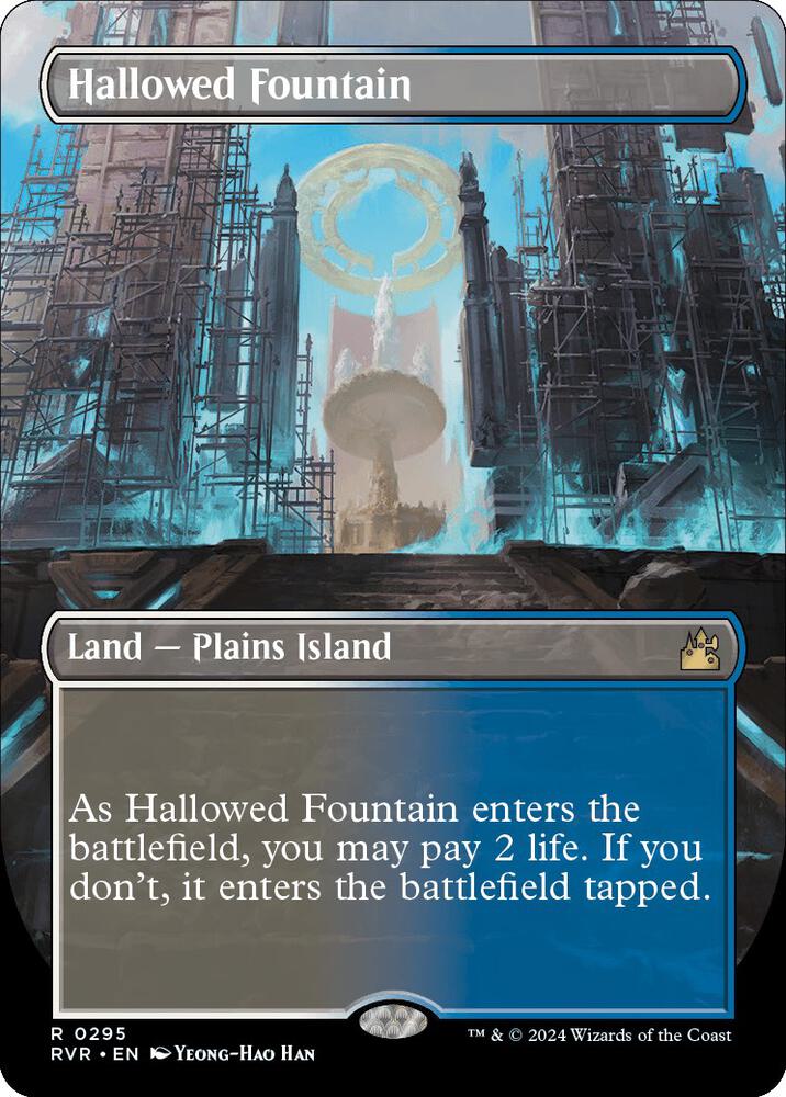 Hallowed Fountain (Borderless) - Ravnica Remastered - Magic: The