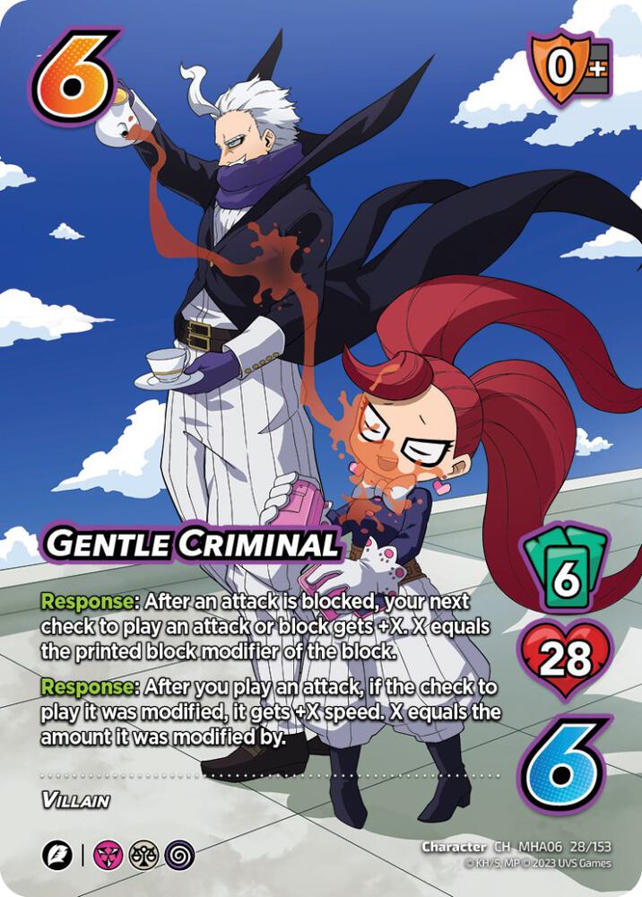 Gentle Criminal UniVersus: My Hero Academia: Jet Burn