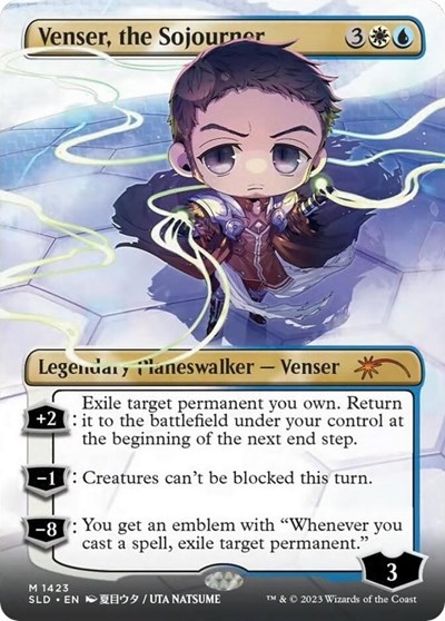 Venser the Sojourner Rainbow Foil