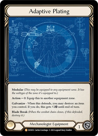 Adaptive Plating Bright Lights card price