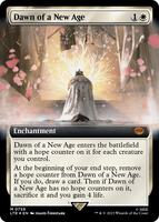 Middle Ages 未開封　MTG Dawn of a New Age (Extended Art) (Surge Foil) - Universes