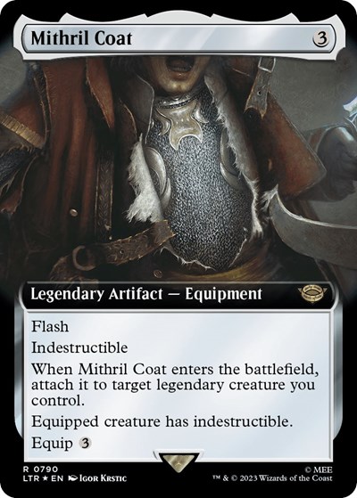 Mithril Coat (Extended Art) (Surge Foil)