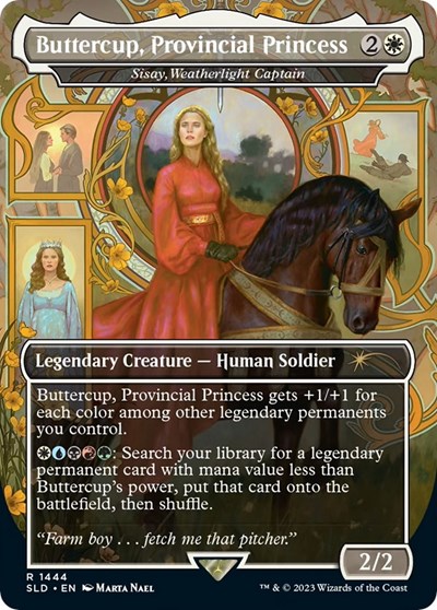 Buttercup Provincial Princess Sisay Weatherlight Captain