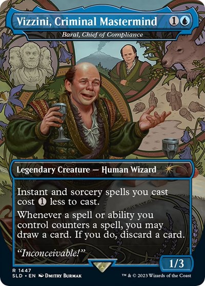 Vizzini Criminal Mastermind Baral Chief of Compliance