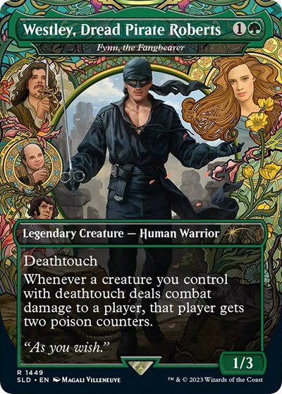 Westley Dread Pirate Roberts Fynn the Fangbearer
