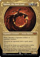 Sauron, the Dark Lord (Showcase) (Surge Foil) - Universes Beyond