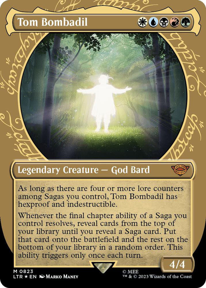 MTG トム・ボンバディル ポスター版 foil 英語 Tom Bombadil (Showcase) (Surge Foil) - Universes Beyond: The Lord