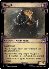 Nazgul (0724) (Showcase Scrolls) (Foil)