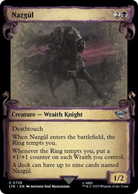 Nazgul (0729) (Showcase Scrolls) (Foil)