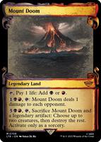 ☆m13006 LTR 709 銀幕　foil 滅びの山/Mount Doom ☆m13006 LTR 709 銀幕 foil 滅びの山/Mount Doom - メルカリ